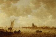 Jan van Goyen View of Dordrecht oil painting on canvas